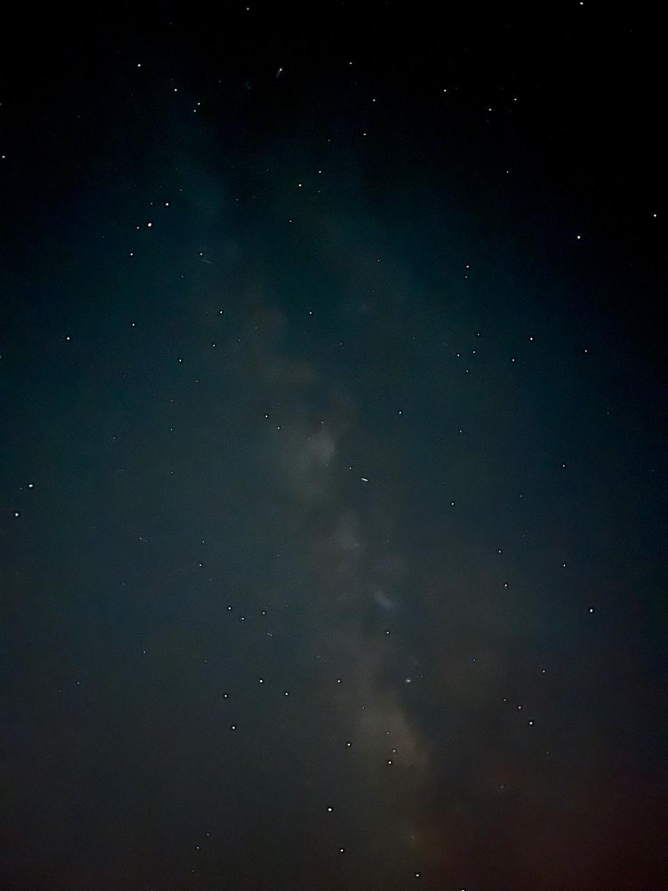 The Milky Way above the cortijo
